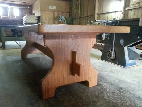 Mesa de madeira maciça produzida com madeiras Wood Fort, foto 3