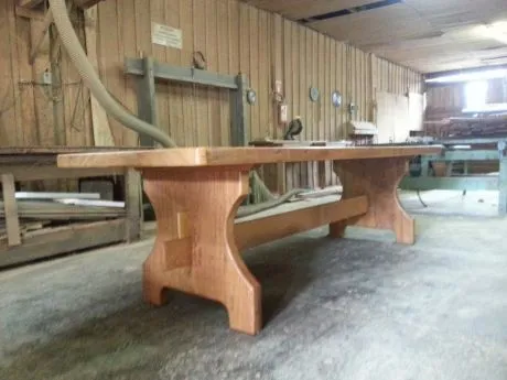 Mesa de madeira maciça produzida com madeiras Wood Fort, foto 4