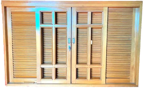 Veneziana (correr) — Janelas de Madeira Wood Fort