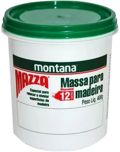 Massa para Madeira (Montana Mazza) — Vernizes e Acabamentos Wood Fort