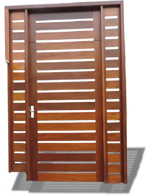Portal Duplo (Ipê Extra) — Portas de Madeira Wood Fort