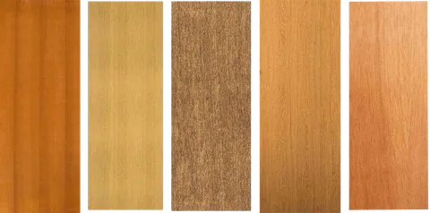 Semi-Sólida Lisa — Portas de Madeira Wood Fort