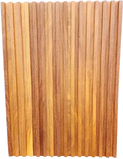 Cumaru — Painel Ripado Wood Fort