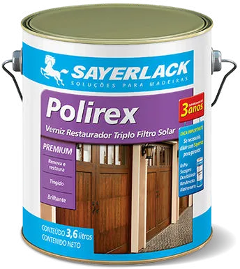 Sayerlack Verniz Polirex — Vernizes e Acabamentos Wood Fort