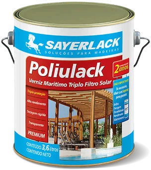 Verniz Poliulack Fosco Acetinado (Sayerlack) — Vernizes e Acabamentos Wood Fort